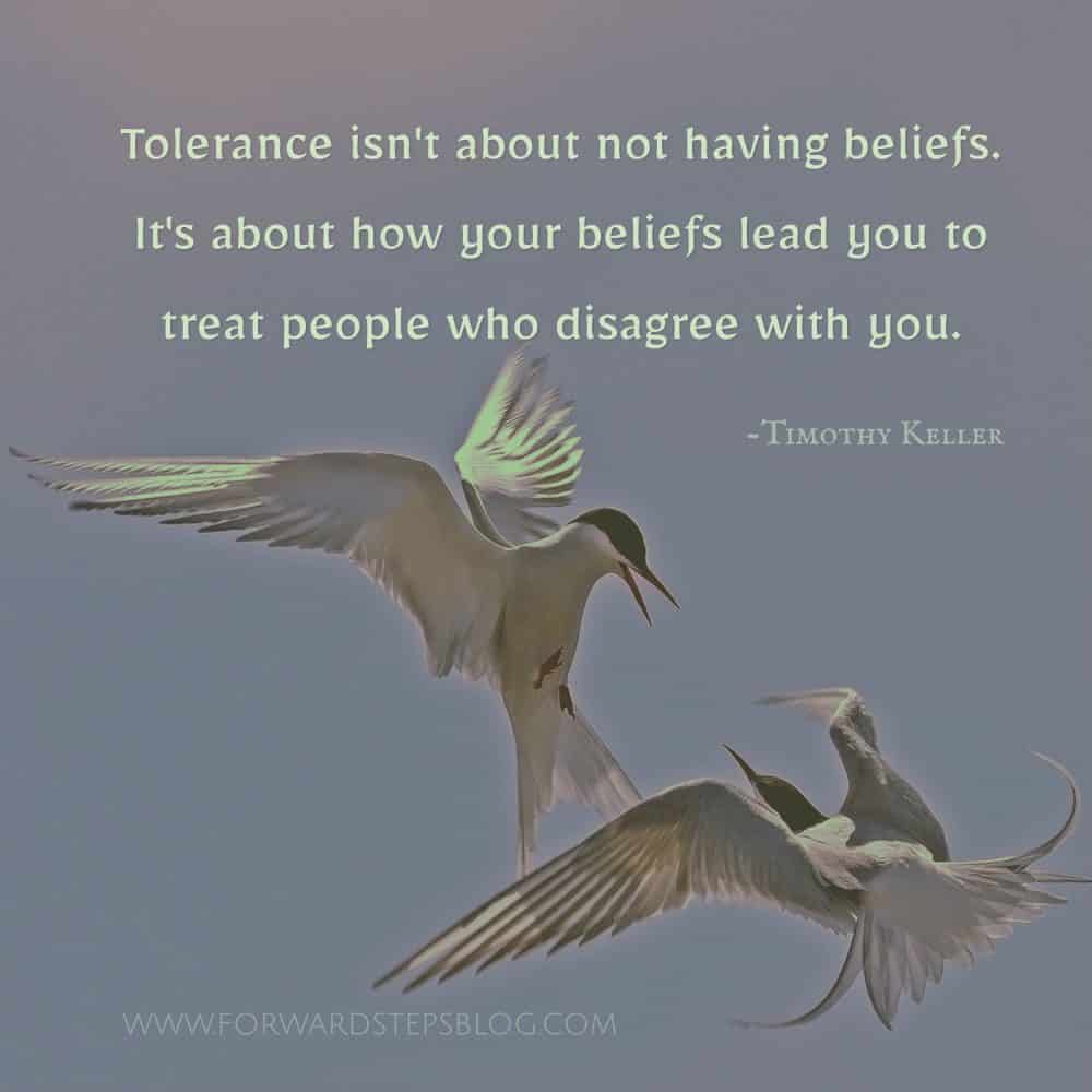 Tolerance And Acceptance (Taking A Stand)